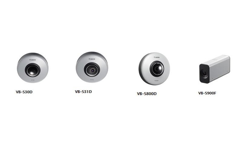 Cannon introduced small full HD PTZ surveillance cameras