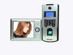 fingerprint access control with video door phone from Granding China 