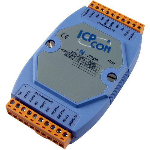 ICPDAS 2-channel Counter/Frequency Input Module I-7080