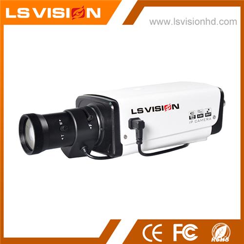 LS VISION H.264 CMOS Super High Definition 5MP IR P2P Box IP Camera