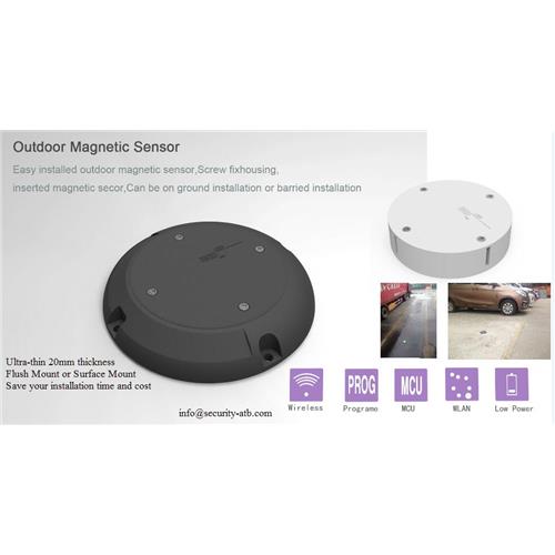 Magnetic detector for Outdoor Parking/smart cities/ON/OFF Street Parking