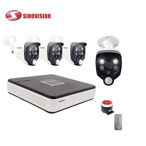 China factory Sinovision wholesale 1080P COC PIR  DVR kit for home security 