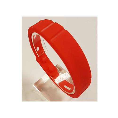 Batag RFID Silicone Rubber Wristband W0R-210R-0N with MIFARE Classic® 1K