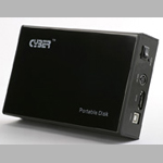 E-SATA and USB2.0 to 3.5" SATA HDD Enclosure with OTB