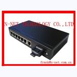 Managed Media Converter with 7 TP Ports