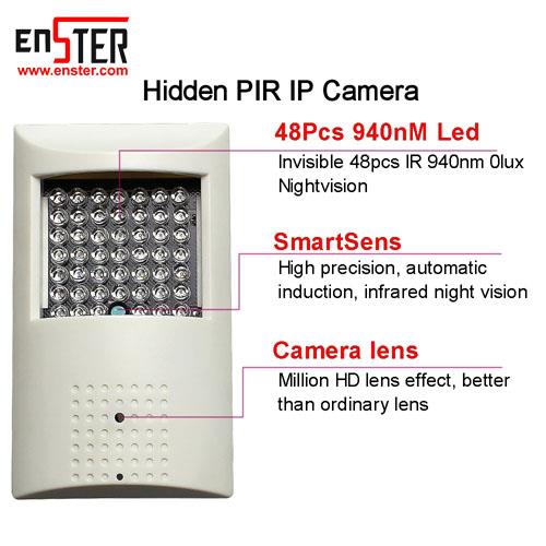 Enster CAMHI 5MP PIR Style Onvif WiFi IP Security Camera 940nm Recording Motion Detection