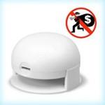 Glass vibration alarm