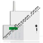 Quad-Band GSM Telephone PSTN Security Metal Casing Alarm FS-AT201 with868mhz