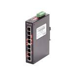 LNX-800AG 8-Port Industrial Gigabit Unmanaged Ethernet Switch, w/8*10/100/1000Tx