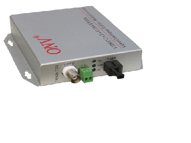 1 CH Video + 1 CH Data Optical Transmitter & Receiver 