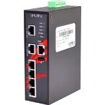 LMX-0600 6-Port Industrial Managed Ethernet Switches w/6*10/100Tx