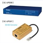 8ch UTP Power supply device(1km) [SC-UPD08 / SC-UPS01]