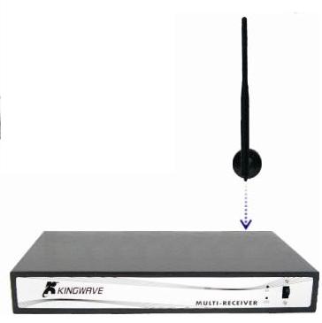 KW5301 5.8GHz 4ch multi-receiver