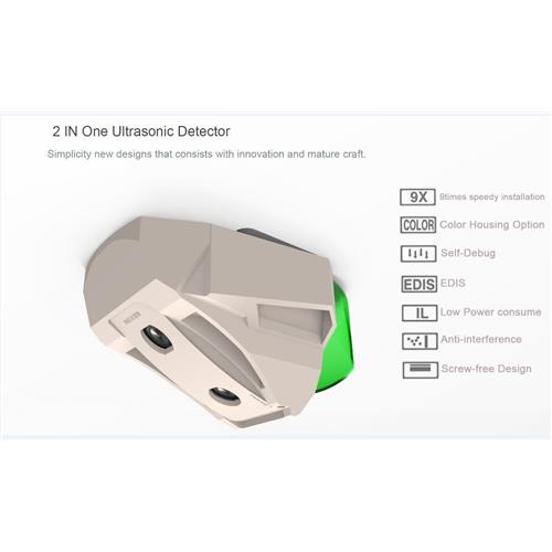 Ultrasonic detector for parking guidance system