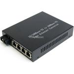 OB9971D(4ExF)  4 Ethernet port 10/100M Fiber Media Converter