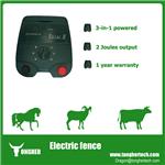 Agricultural 2 Joules solar electric fencing energiser for livestock and poultry