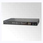 24-Port 10/100/1000Mbps with 4 Shared SFP + 4-Port 10G SFP+ Managed Switch (XGSW-28040)
