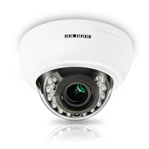 GOLBONG 2MP Discreet Vandal IP Dome with black LEDs Mini IR Dome Camera