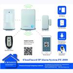 DIY wireless alarm 99 zones burglar IP Cloud alarm system