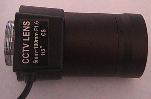 5-100mm vari-focal lens with DC auto iris