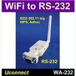 WiFi to RS232 serial converter, Wireless RS422 & RS485 converter