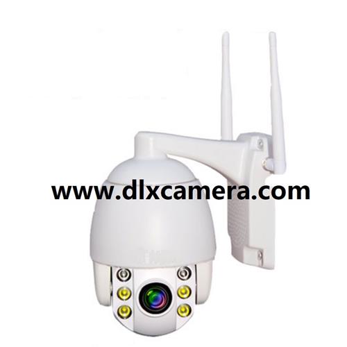 1080p Outdoor water-proof 5X zoom WIFI IP IR SD card Two ways audio PTZ dome camera