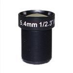 1/2.3" 5.4mm 10Megapixel M12*0.5 Mount Non-Distortion IR Board Lens