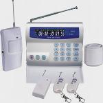 GSM alarm system with LCD display