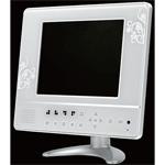 8" LCD Quad Monitor/DVR Combo with Video Door Phone Function