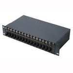 OB16 19 inch 2U chassis for 16 slot rack mount media converter module