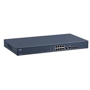 EX17082 Web-Smart 8-port FE PoE (IEEE802.3at) and 2-port combo Gigabit SFP Ethernet Switch