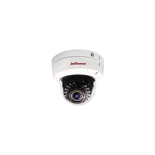 Infinova VT221-A20B-S0 H265 HD 2MP Vandal Resistant Smart Starlight WDR IR IP Minidome Camera