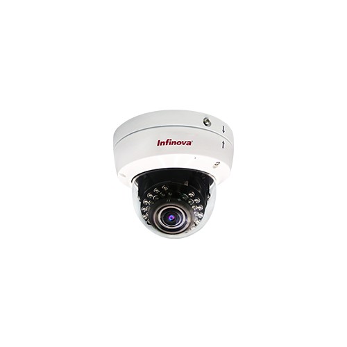 Infinova VT221-A50B-A0 HD 5.0MP Vandal Resistant Intelligent IR IP Minidome Camera