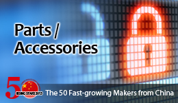 The 50 Fast-growing Makers from China - Parts / Accessories