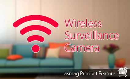 Wireless surveillance camera feature 