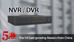 The 50 Fast-growing Makers from China - NVR / DVR