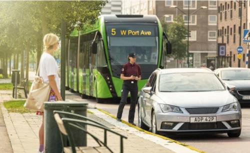 Affordable parking violation detection to help improve traffic flow