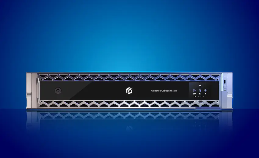 Genetec sets a new standard for enterprise physical security with Cloudlink 2210