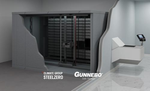 Gunnebo Safe Storage boosts its net zero journey with SteelZero 