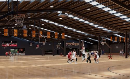 Automating guest access via integrated speed gates at Billbergia Sports Center