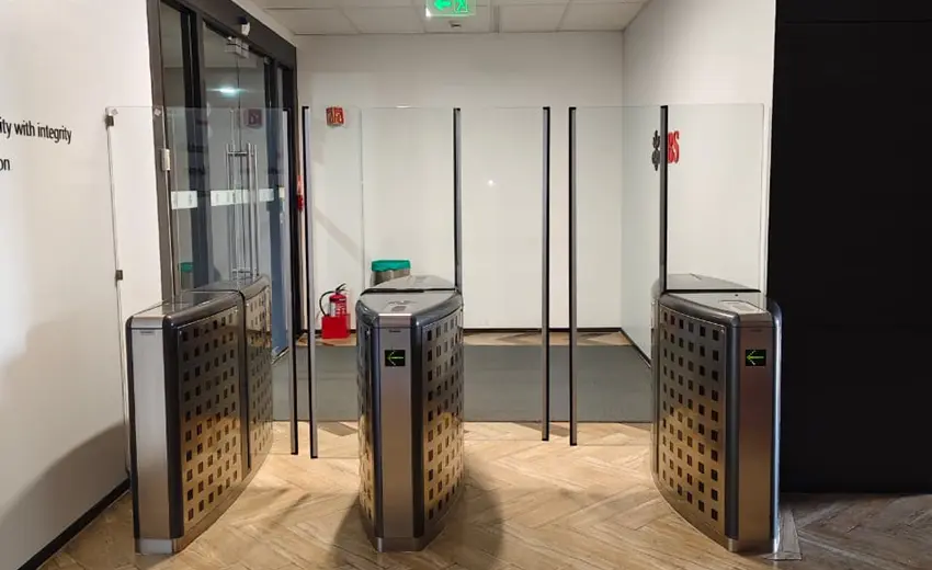 Gunnebo Entrance Control supports secure movement at UBS Office in India