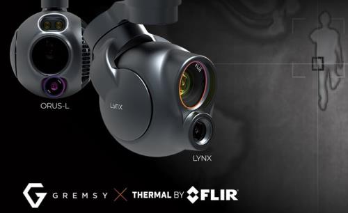 Gremsy expands NDAA-compliant UAV payload models featuring edge AI and Thermal by FLIR