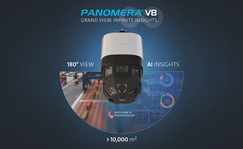 Panomera V8 in focus: Efficient logistics processes and smart security solutions at LogiMAT 2026