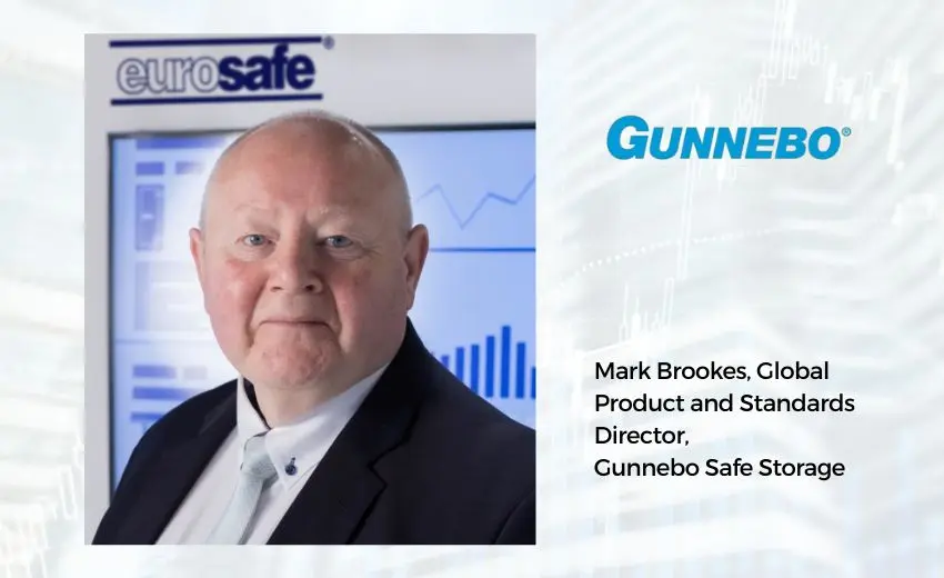 Gunnebo Safe Storage Mark Brookes elected President of Eurosafe
