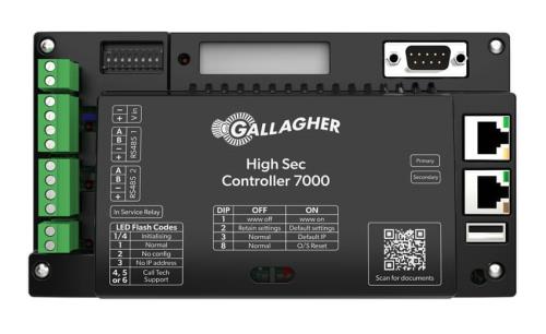 Gallagher Security’s High Security Controller 7000 wins two awards on the heel of Americas release