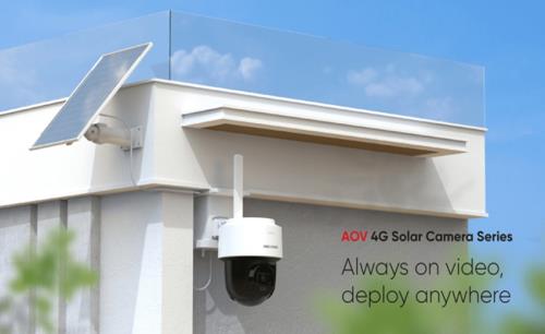 Hikvision launches its new AOV 4G Solar Camera Series