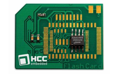 HCC Embedded flash management adds support for Adesto FusionHD devices