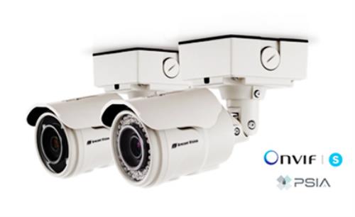 Arecont Vision showing MegaView 2 IP megapixel bullet cameras in Dubai