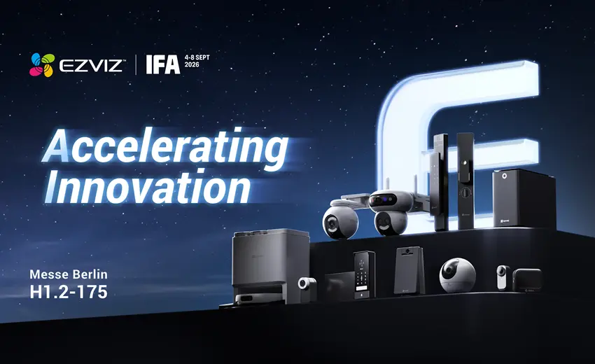 Diving deeper into real-life home demands, EZVIZ brings next-generation home innovations and products to IFA with expanded application scenarios