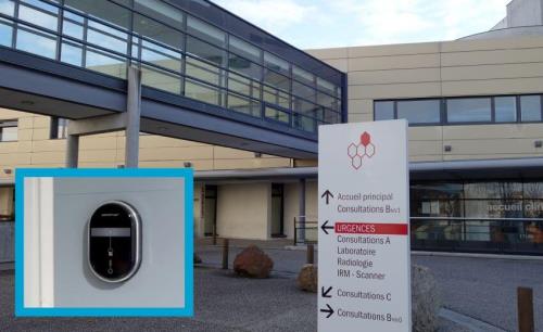 French hospital benefits from cost savings, easy staff management with SMARTair wireless access control